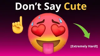 Don't Say 'Cute' While Watching This Video... (extremely hard)!