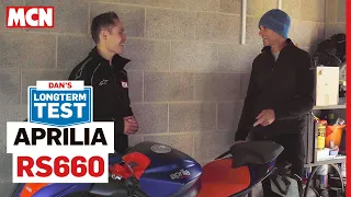 Spending 2021 with the Aprilia RS660 | MCN