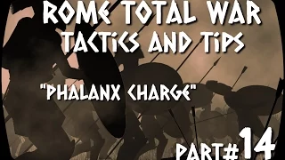 Rome Total War - Tactics and Tips - #014 - Phalanx Charge (How to beat Urbans)