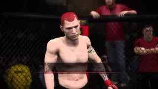 Chris Leben vs Cyborg Santos- EA MMA