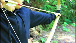 How to build a Bamboo bow|DIY BOW