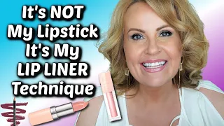 You Like My Lip Liner Technique, Not My Lipstick Over 40