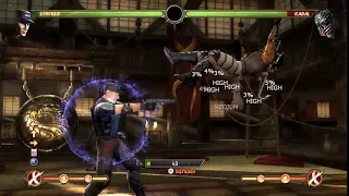 Mortal Kombat 9-Stryker Combo