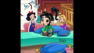 Happy Color App - Vanellope Meets the Disney Princesses (“Ralph Breaks the Internet”) #shorts