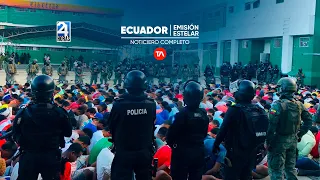 Noticiero de Ecuador (Emisión Estelar 14/01/2024)