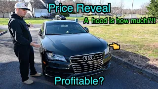 Salvage Car Rebuild Project 2012 Audi A7 Part 23: Price Reveal/Build Cost