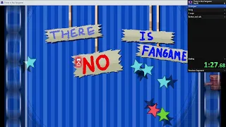 [Spoilers] There Is No Fangame | Any% (v1.1) done in 24:09.27