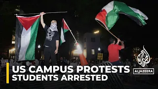 Hundreds of students arrested in pro-Palestine campus protests