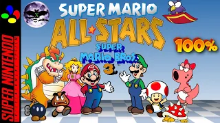 Super Mario All-Stars (smb3) прохождение (No Warp) 100% | Игра (SNES, 16 bit) 1993 Стрим RUS