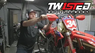 Twisted Development Dynos SLR Honda 2021 CRF450RX Race Bike