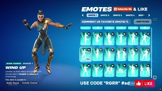 ALL FORTNITE ICON SERIES & NEW TIKTOK EMOTES! (ODYSSEY)