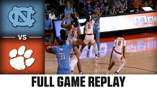 North Carolina vs. Clemson Full Game Replay | 2022-23 ACC Women’s Basketball