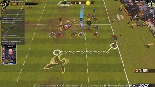 Blood Bowl 2. ЛМС. Хуманы - Гномы. Часть 2.