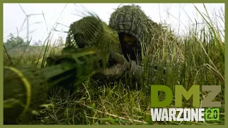 THEY THOUGHT I WAS A BUSH | GHILLIE SUIT / SP-X 80 SNIPER / RAAL LMG | MW2 WARZONE DMZ