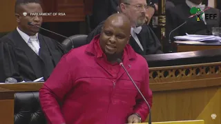 JOINT SITTING : Deputy President Floyd Shivambu Debates on President’s SONA Address