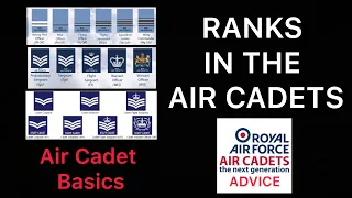 RANKS IN THE AIR CADETS | AIR CADET BASICS | AIR CADET ADVICE