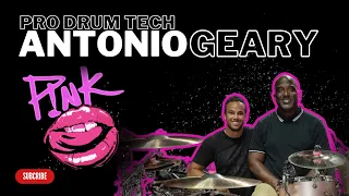 Antonio Geary Builds Brian Frasier-Moore's Drum Kit for PINK