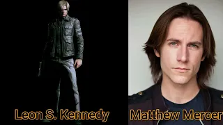 Character and Voice Actor - Resident Evil 6 - Leon S. Kennedy - Matthew Mercer