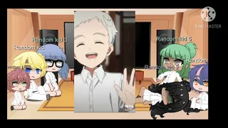 Orphans react to Emma,Norman and Ray  ||pt 1/2 ||