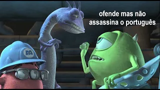 Mike Wazowski sendo caótico por 4 minutos e 52 segundos