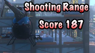 GTA Online Flight School Shooting Range (Score 187)