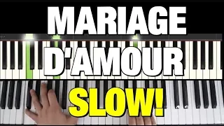 HOW TO PLAY MARIAGE D'AMOUR ON PIANO