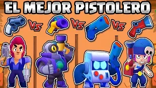 CUAL ES EL MEJOR BRAWLER PISTOLERO? | RICO VS COLT VS 8 BIT VS PENNY |  BRAWL STARS