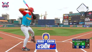 MLB The Show 24 Road to the Show - I compete against Yankees prospects - Gameplay PS5 HD