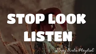 STOP LOOK LISTEN - MICHAEL MCDONALD & TONI BRAXTON |LYRICS