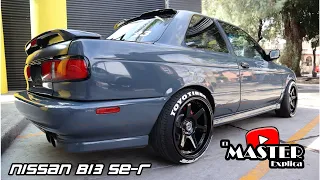 Nissan B13 SR20 Custom By Master (Tsuru Tuning) Te37