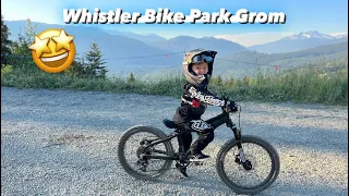 MTB Grom Rides Best Bike Park in World: WHISTLER!