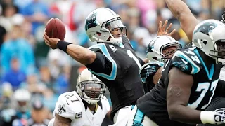 Cam Newton's game-winning TD pass clinches his first NFC South title vs. Saints in 2013