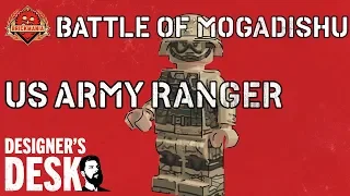 Battle of Mogadishu US Army Ranger - Custom Military Lego - At The Designer’s Desk