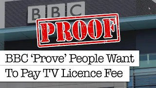 BBC ‘Prove’ People Want A TV Licence Fee