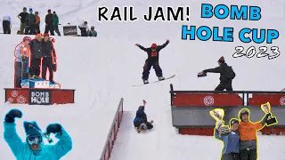 Rail Jam, 900’s Big Air, & Limo Jam MADNESS! | Bomb Hole Cup Day 2, 2023