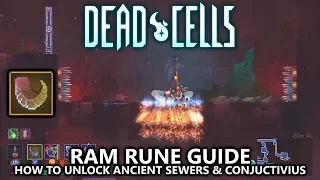 Dead Cells - Ram Rune - How to Unlock Ancient Sewers & Conjunctivius - La Brute Achievement/Trophy