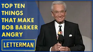 Top Ten Things That Make Bob Barker Angry | Letterman