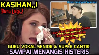 Kasihan😭Guru Vokal Cantik Sampai Berlinangan Air Mata Mendengar Lagu Yang Di Mainkan Dimas |Reaction