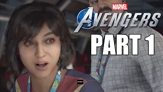 Marvel's Avengers – Kamala Introduction & Prologue - No Commentary Walkthrough Part 1