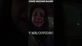 woman cries brain on fire