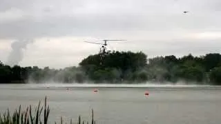 Firefighting Kamov Ka-32A with Fire Attack system