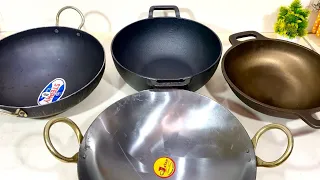 ALL TYPES of IRON KADAI-लोहे की कढ़ाई | Low to High Budget | Which is Best for you? Iron cookware