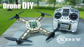 How to make Anycopter Drone - Basic drone for beginners - part.1│S-DiY