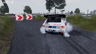 WRC 10 | Ypres Rally Belgium | Peugeot 205 T16 Evo 2