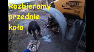 #115 Rozbieramy przednie koło w Renault Ares.