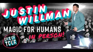 Magician and comedian, Justin Willman presents "Magic for Humans In Person!"