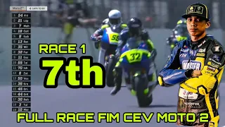 RACE 1 FULL RACE MCKINLEY KYLE PAZ - P7 | FIM CEV REPSOL MOTO2