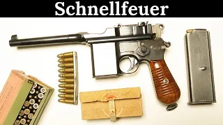 Mauser C96 SCHNELLFEUER M712: Shooting & history #35