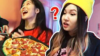 HAchubby & 39daph tries to make pizza!