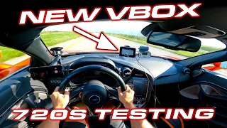 10.2 with NEW VBOX? * Review of the Racelogic PerformanceBox Touch RLPBT-V1 * McLaren 720S